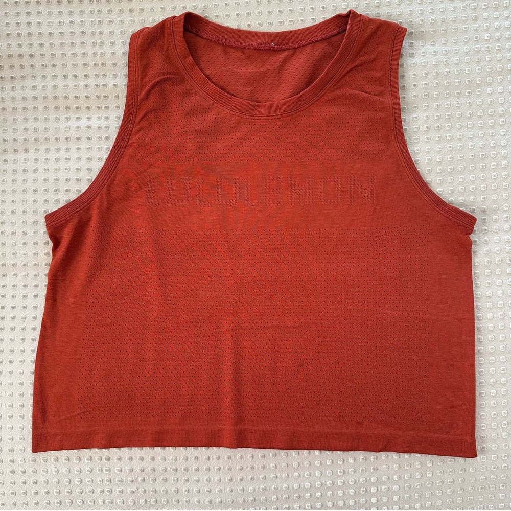 Lululemon Swiftly Breathe Crop Top 8